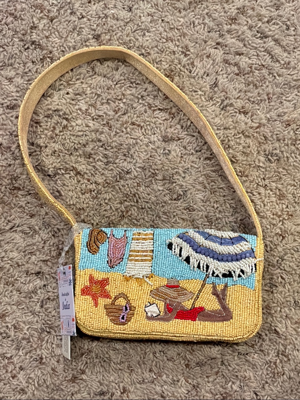 Beach Themed Beaded Purse